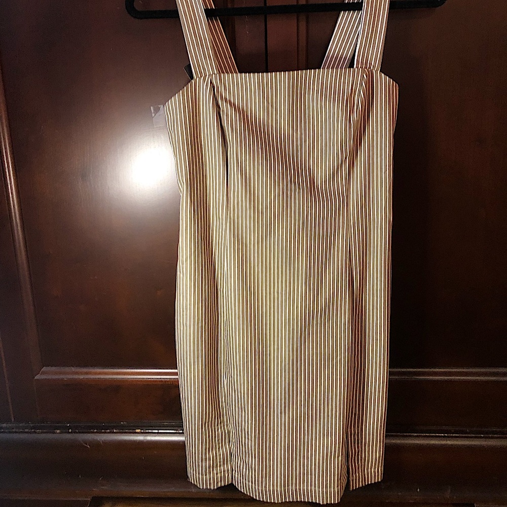 New with Tags Forever 21 Olive Green Tank Mini Dress (adult size medium)
